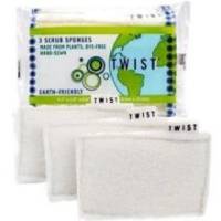 Cleaning Supplies - Sponges & Scrubbers - Twist - Twist Plant Based Scrubbing Sponge (6 Pack)