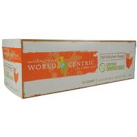 Bags & Containers - Trash Bags - World Centric - World Centric 13 Gallon Compostable Bags 12 ct