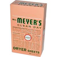 Mrs. Meyer's Dryer Sheets - Geranium (12 Pack)