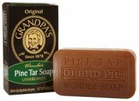 Grandpa's Brands Pine Tar Soap Bath Size 4.25 oz
