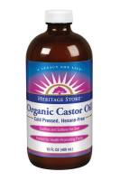 Heritage Products Organic Castor Oil 16 oz