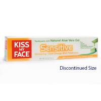 Dental Care - Toothpastes - Kiss My Face - Kiss My Face Sensitive Gel Whitening Toothpaste with Aloe Vera Cool Orange Mint 4.5 oz
