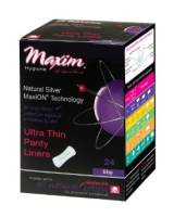 Maxim - Maxim MaxION Natural Ultra Thin Pantiliner Light 24 ct