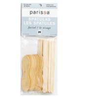 Parissa Laboratories Facial Wood Spatulas 20 ct