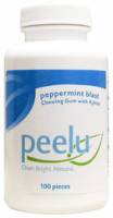 Peelu Company Gum Xylitol Peppermint 100 pc