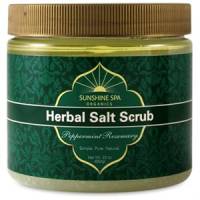Sunshine Products Group - Sunshine Products Group Herbal Salt Scrub Peppermint-Rosemary 23 oz