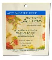 Bath & Body - Bath Salts - Nature's Alchemy - Nature's Alchemy Aromatherapy Bath Breathe Deep 1 oz