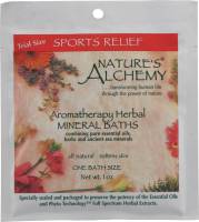 Nature's Alchemy Aromatherapy Bath Sports Relief 1 oz