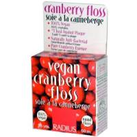 Dental Care - Floss - Radius - Radius Vegan Antibacterial Cranberry Floss 1 unit