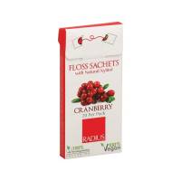 Dental Care - Floss - Radius - Radius Floss Sachets Vegan Xylitol Cranberry 20 ct