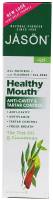 Dental Care - Toothpastes - Jason Natural Products - Jason Natural Products Toothpaste Healthy Mouth Plus CoQ10 Gel 6 oz