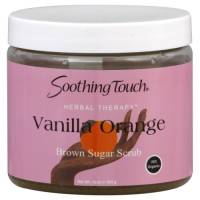 Soothing Touch - Soothing Touch Brown Sugar Scrub Vanilla Orange 70% Organic 16 oz