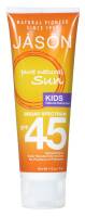 Jason Natural Products SPF46 Kids Sun Block 4 oz