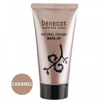 Makeup - Foundation & Concealers - Benecos - Benecos Natural Creamy Make-up - Caramel