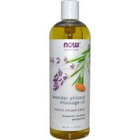 Oils - Massage & Healing Oils - Now Foods - Now Foods Massage Oil 16 fl oz - Lavender Almond