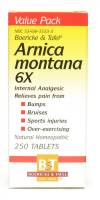 Homeopathy - Boericke & Tafel - Boericke & Tafel Arnica Montana 6X 250 tab