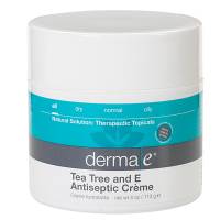 Derma E Tea Tree & E Antiseptic Creme 4 oz (2 Pack)