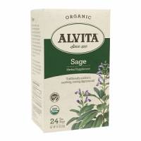 Alvita Teas Sage Leaf Organic Tea 24 Bags (2 Pack)