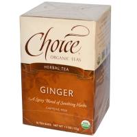 Non-GMO - Tea & Grain Coffee - Choice Organic Teas - Choice Organic Teas Ginger 16 bags (2 Pack)
