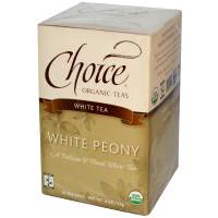 Choice Organic Teas White Peony 16 bags (2 Pack)
