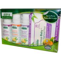 Baby - Skin Care - Aleva Naturals - Aleva Naturals Newborn Travel Kit