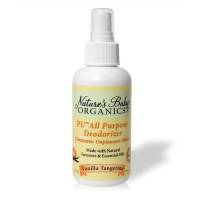 Nature's Baby Organics Diaper PU Pail Deodorizer 4 oz - Vanilla Tangerine