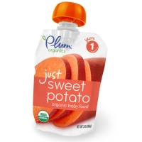 Baby - Toddler Feeding - Plum Organics - Plum Organics Just Veggies 3 oz - Sweet Potato (6 Pack)
