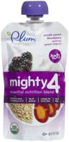 Baby - Toddler Feeding - Plum Organics - Plum Organics Mighty 4 Blend 4 oz - Purple Carrot Berry Quinoa & Greek Yogurt (6 Pack)