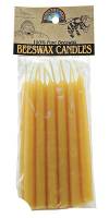 BIH Collection Beeswax Candles Tapers 5" x 3/8"