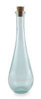 Kitchen - Drinkware - BIH Collection - BIH Collection Recycled Glass Teardrop Bottle with Cork 325 cc