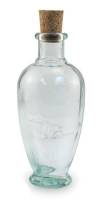 Kitchen - Drinkware - BIH Collection - BIH Collection Recycled Glass Castilla Bottle with Cork 8 oz