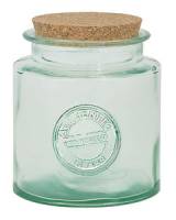 BuyItHealthy Collection - Kitchen - BIH Collection - BIH Collection Recycled Glass Authentic Round Jar 50 oz