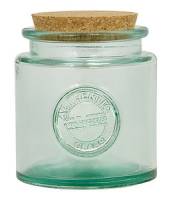 Kitchen - Jars - BIH Collection - BIH Collection Recycled Glass Authentic Round Jar 27 oz