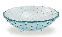 BIH Collection Recycled Glass Footed Bowl 8"