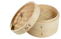 BIH Collection Bamboo Steamer Basket 9"