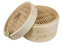 Bakeware & Cookware - Steamers - BIH Collection - BIH Collection Bamboo Steamer Basket 12"