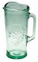 BuyItHealthy Collection - Kitchen - BIH Collection - BIH Collection Recycled Glass Juice Time Pitcher 1.5 Liter