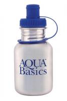 Kitchen - Drinkware - BIH Collection - BIH Collection Aqua Basics Stainless Steel Water Bottle 12 oz