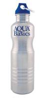 BIH Collection Aqua Basics Stainless Steel Water Bottle 32 oz