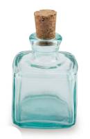 BIH Collection Recycled Glass Mini Square Bottle 125 cc