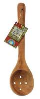 Kitchen - Utensils - BIH Collection - BIH Collection Hardwood Serving Spoon with Holes 12"