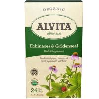 Alvita Teas Echinacea Goldenseal Tea Organic (24 Bags)