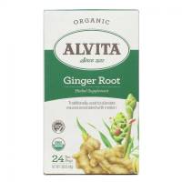Alvita Teas Ginger Root Tea Organic (24 Bags)