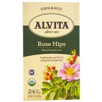 Grocery - Teas & Grain Coffee - Alvita Teas - Alvita Teas Rose Hips Tea Organic 24 Bags