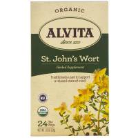 Teas & Grain Coffee - Tea - Alvita Teas - Alvita Teas St. John's Wort Tea Organic (24 Bags)