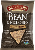 Beanfields Bean & Rice Chips Sea Salt & Pepper 1.5 oz (24 Pack)