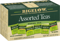 Bigelow Tea Assorted Green Tea 6 Boxes
