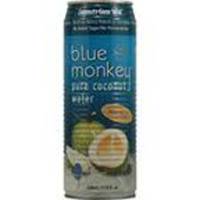 Grocery - Beverages - Blue Monkey - Blue Monkey Pure Coconut Water No Pulp 17.6 oz (24 Pack)