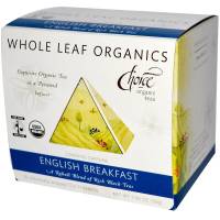Non-GMO - Tea & Grain Coffee - Choice Organic Teas - Choice Organic Teas English Breakfast Whole Leaf Organics (15 bags)