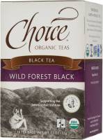 Non-GMO - Tea & Grain Coffee - Choice Organic Teas - Choice Organic Teas Wild Forest Black (16 bags)